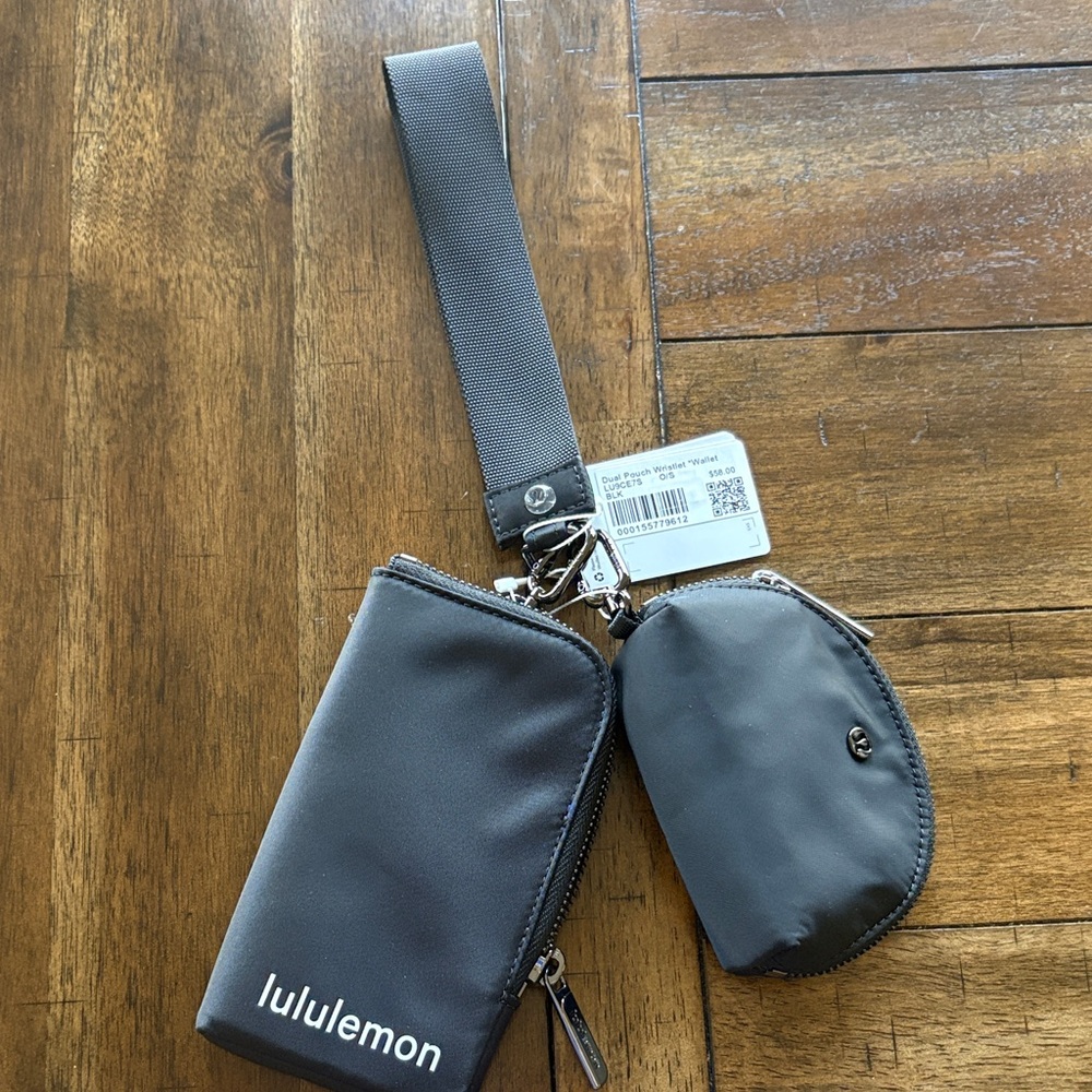 Lululemon Dual Pouch Wristlet Wallet